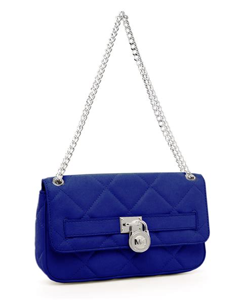 michael kors hamilton quilted flap shoulder bag|Michael Kors Hamilton studded bag.